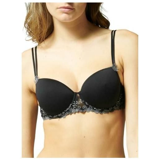 Reggiseno Allattamento Seitop – Confezione 3 Pezzi Senza Cuciture – Nero Taglia M – Con Estensori