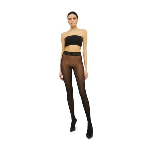 Wolford fatal 50 calzamaglia, 50 den, nero, s donna