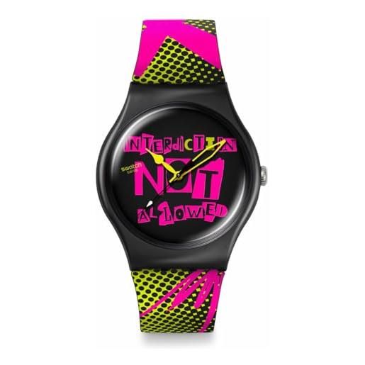 Swatch orologio new gent distort mode so32b121