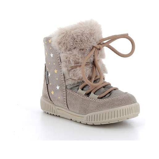 Primigi ride 19 gtx, stivali da neve bimba 0-24, beige scuro-pietra, 20 eu