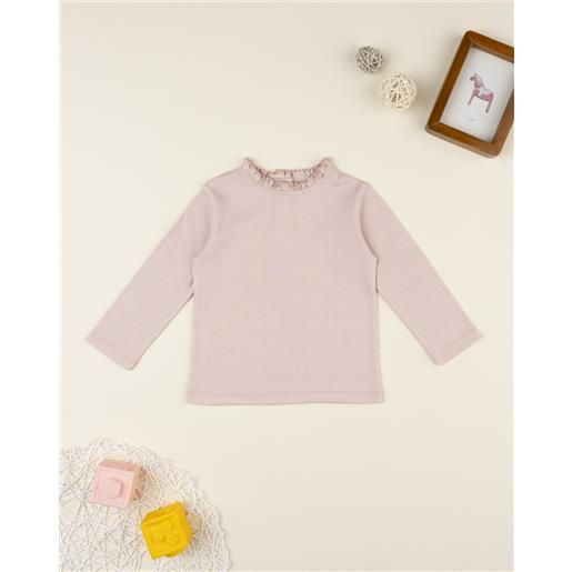 Prénatal t-shirt manica lunga bimba rosa