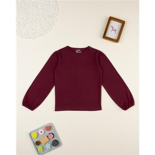 Prénatal t-shirt bambina bordeaux