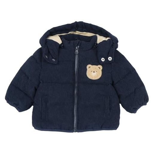 Chicco, giubbotto bambino in velluto a coste, con applicazione orsetto (it, età, 18 mesi)