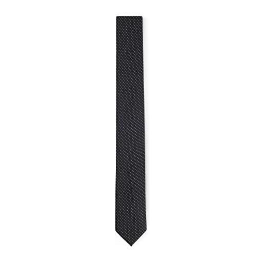 HUGO tie cm 6 cravatta, black1, taglia unica uomo