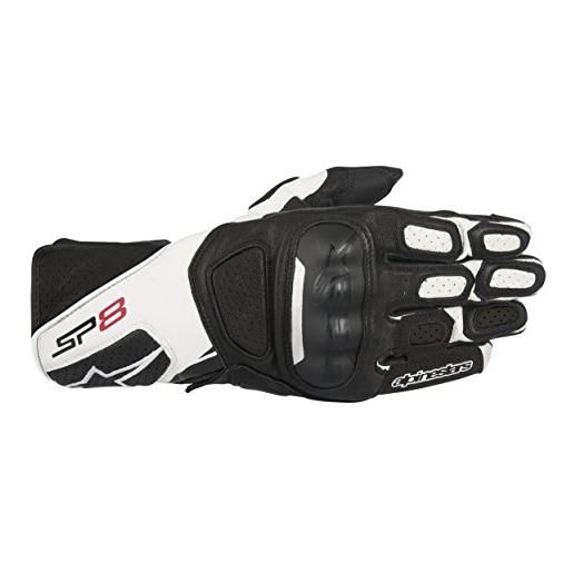 Alpinestars sp-8 v2 guanti nero bianco xl
