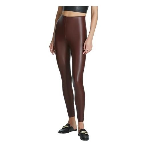 Commando - leggings in finta pelle | scolpiti ma morbidi e flessibili | finitura a taglio vivo | lavabile in lavatrice, mantiene forma e colore, ossedio, m