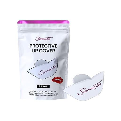 SupremeTan sunbed - copertura protettiva per labbra, protegge il riempitivo dai raggi uv (grande)