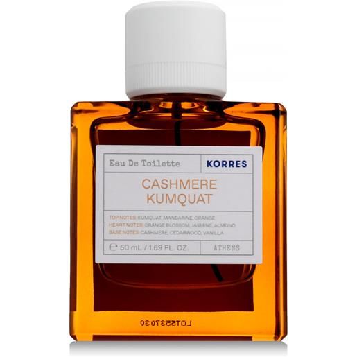 Korres cashmere kumquat eau de toilette (unisex) 50 ml