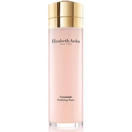 Elizabeth Arden ceramide purifying toner 200 ml tonico purificante lenitivo per il viso flacone tutti i tipi di pelle