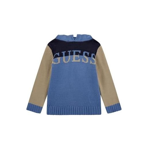 GUESS felpa con cappuccio a maniche lunghe per ragazzi, cielo tempestoso, 6 anni