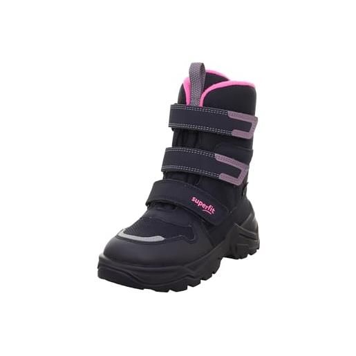 Superfit snow max warm gefütterte gore-tex, stivali da neve, blau/pink 8020, 25 eu larga