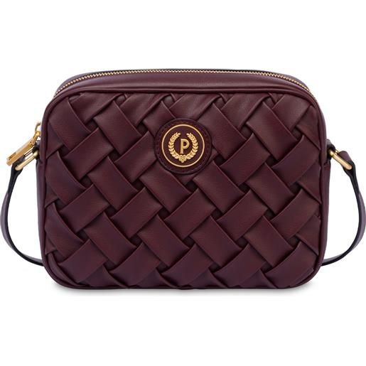 POLLINI camera bag interlace - rosso