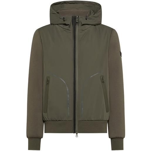 PEUTEREY giacca con cappuccio scuba dumfreis