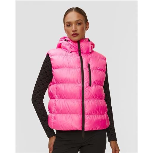 BOGNER FIRE+ICE gilet rosa con piumino da donna bogner fire+ice naima