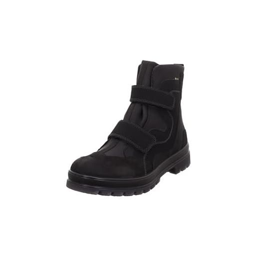 Legero montana imbottitura calda in gore-tex, stivali da neve uomo, nero 0000, 46 eu