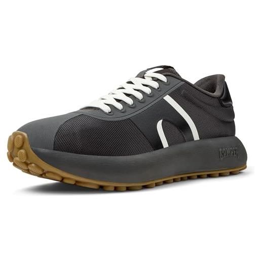 Camper Sneakers Uomo In Pelle Nera | Modello Stringate K300493 001 | Suola EVA E Plantare OrthoLite Riciclato, Autunno Inverno