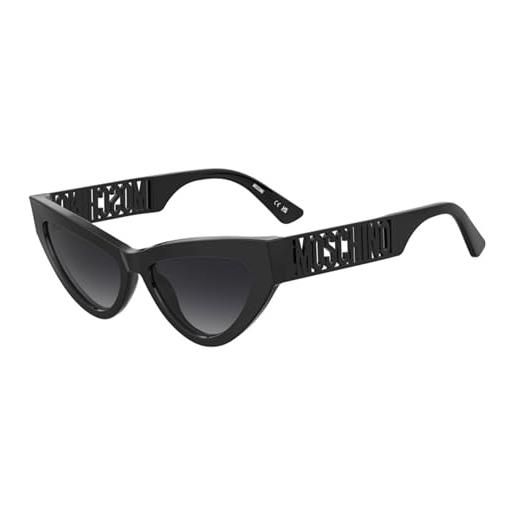 Moschino occhiali da sole moschino mos170/s 807 black 55/17/140 donna