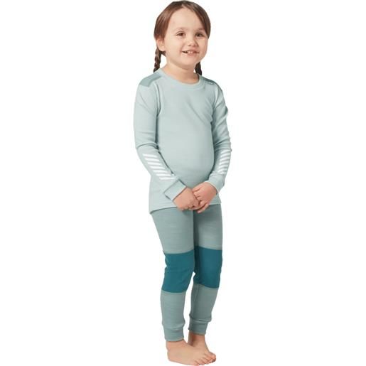 HELLY HANSEN k lifa merino set completo baselayer bambini
