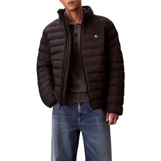 CALVIN KLEIN JEANS ls nylon fz puffer giacca uomo