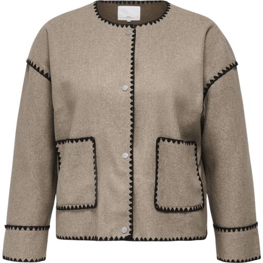 ONLY CARMAKOMA carelba life cuff scallop jacket ot giacca donna