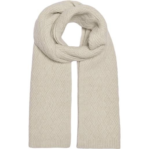 Wander Agio Sciarpe lunghe calde da donna sciarpe invernali sciarpa di colore puro nappa, Caffè nappa, Large