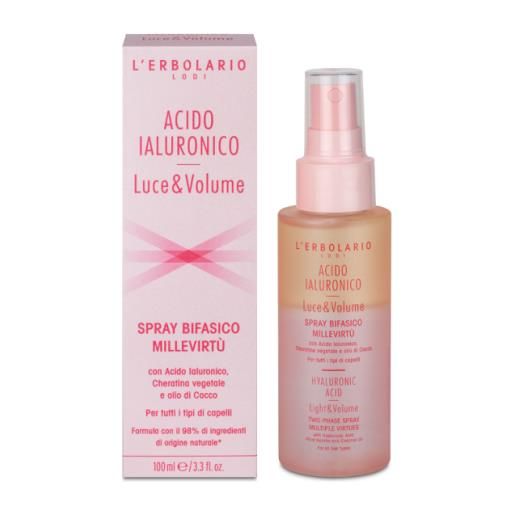 L'ERBOLARIO acido ialuronico luce&volume spray