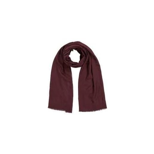 Tommy Hilfiger elevated chic jacquard scarf, bordeaux, woman, os