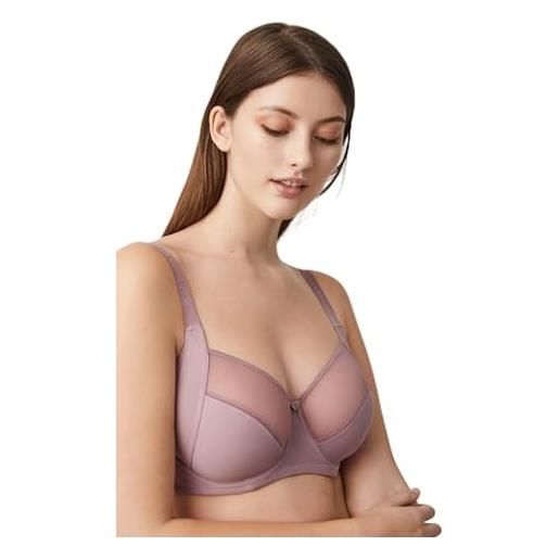 YSABEL MORA reggiseno con ferretto senza imbottitura, comfort quotidiano e occasioni speciali, microfibra elegante con tulle, vestibilità perfetta, sensualità garantita