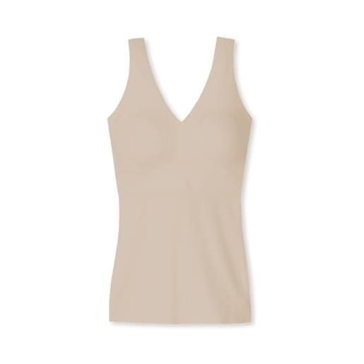 Schiesser invisible soft top mit pads reggiseno a t-shirt, haut, 36 donna