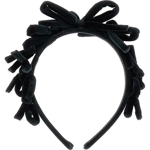 Monnalisa cerchietto velluto con fiocchi