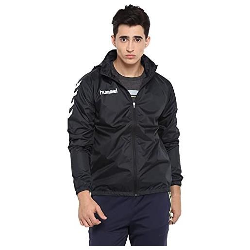 Hummel giacca da ragazzo core spray jacket nero nero 116-128