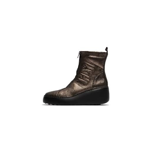 Fly London drim646fly, fashion boot donna, graphite, 38 eu