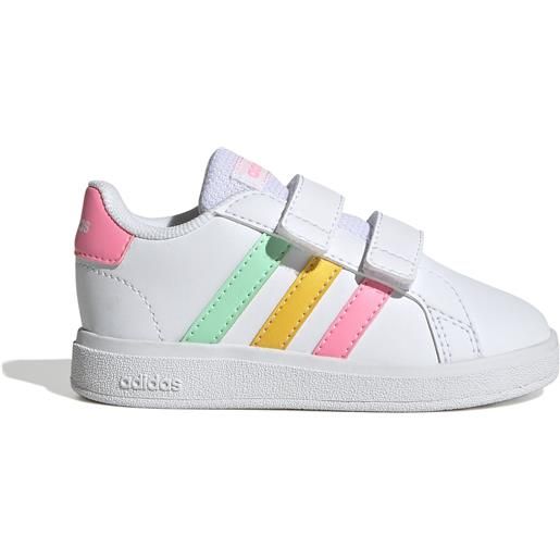 ADIDAS scarpe ADIDAS grand court 2.0 cf infant bianco/fantasia
