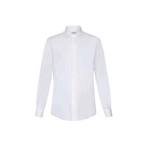 Liu Jo uomo camicia manica lunga qxx053t257a cotone bianco 40