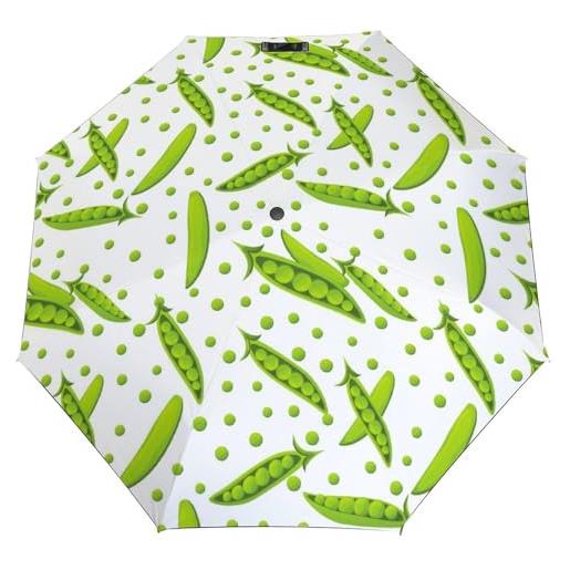 Novastar ombrello compatto per la pioggia, ombrello da viaggio portatile con 3 piccoli ombrelli pieghevoli per donne e uomini con elementi essenziali da viaggio