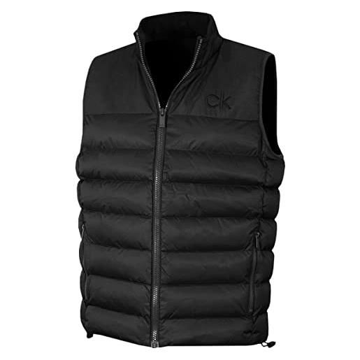 Calvin Klein 2025 gilet golf idrorepellente imbottito lassen uomo - nero - m