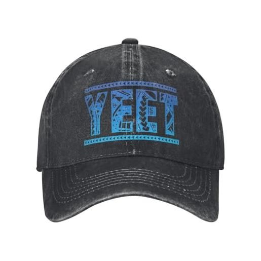 GZMQMOKD cappello uomo jey uso yeet wrestling berretto stampato uomo donna cappello trucker in cotone copricapo quotidiano berretto da baseball regolabile regali