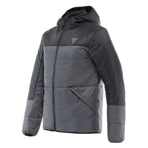 Dainese - after ride insulated jacket, giacca imbottita moto, antivento, man, antracite, l