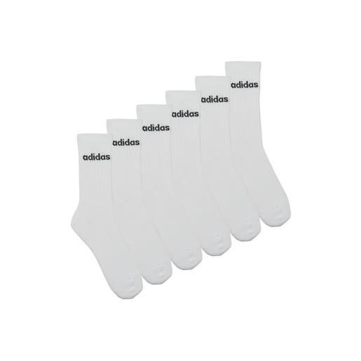adidas calzini adidas linear crew socks cushioned socks 6 pair pack