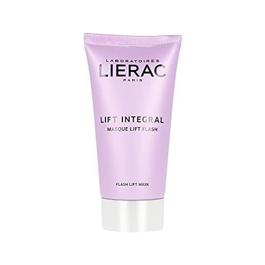 Lierac lift integral maschera viso antirughe senza risciacquo con acido ialuronico, per tutti i tipi di pelle, formato da 75 ml