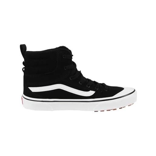 Vans ashwood hi Vansguard, scarpe da ginnastica bambini e ragazzi, nero e bianco, 4 uk child
