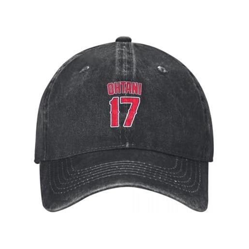 Windsoul classico ohtani 17 per berretto da baseball base rosso cap cappuccio da sole cappello da rugby cappello personalizzato da uomo tennis da donna versatile