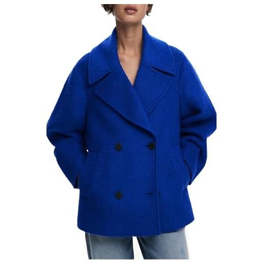 Desigual coat_shortcolor, 5036 blue klein, s