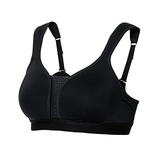 Odlo sport bh padded high i reggiseno sportivo da donna strong hold i reggiseno sportivo imbottito con supporto elevato