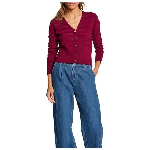 Morgan 252-menthi gilet, plum m, m donna