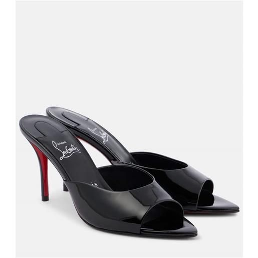 Christian Louboutin mules miss z 80 in vernice