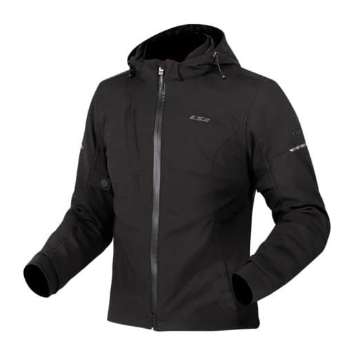 LS2, giacca da moto impermeabile da donna bolton black, xl