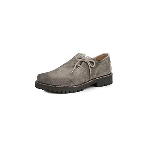 Stockerpoint Tailor Scarpe Uomo In Pelle Marrone Chiaro Vintage - Modello Avena Con Allacciatura, 41 EU
