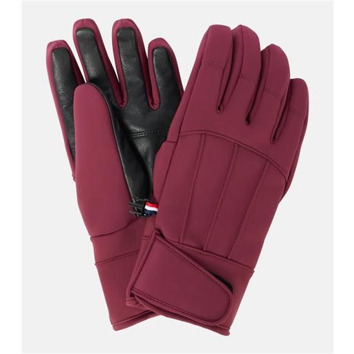 Fusalp guanti da sci con pelle