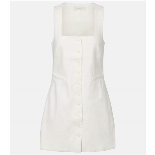 Faithfull abito corto jaques in lino